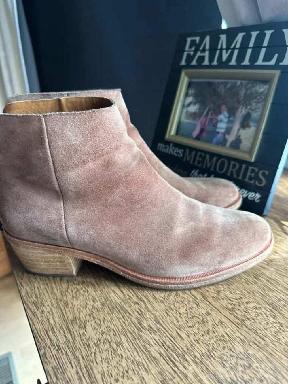 Kork ease leather boots